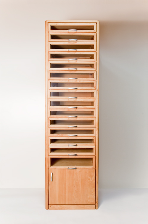 Schubladenschrank mit 15 Laden + 1 Türe, Nähschrank | eBay